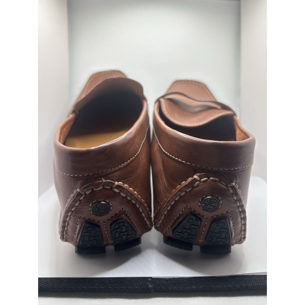 Cole Haan Howland Penny Loafers Men's 11.5 C04534 Saddle Tan Leather Driving - Picture 3 of 8
